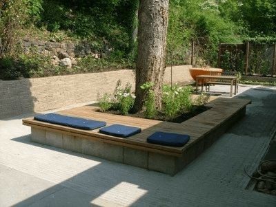 tree benches (3)