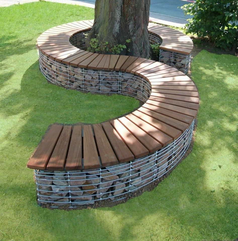tree benches (5)