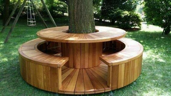 tree benches (6)