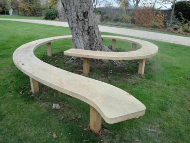 How to Build a Wrap Around Tree Bench Designs + Ideas