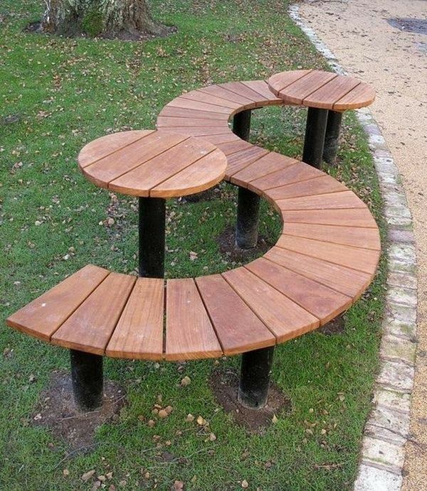 wooden bench ideas (1)
