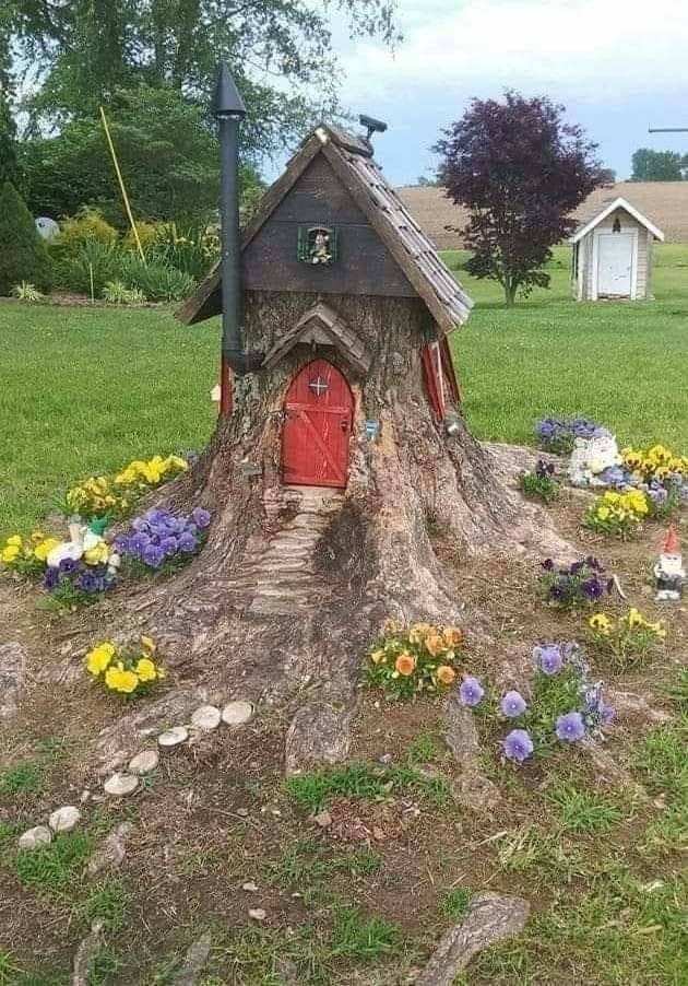 gnome tree house