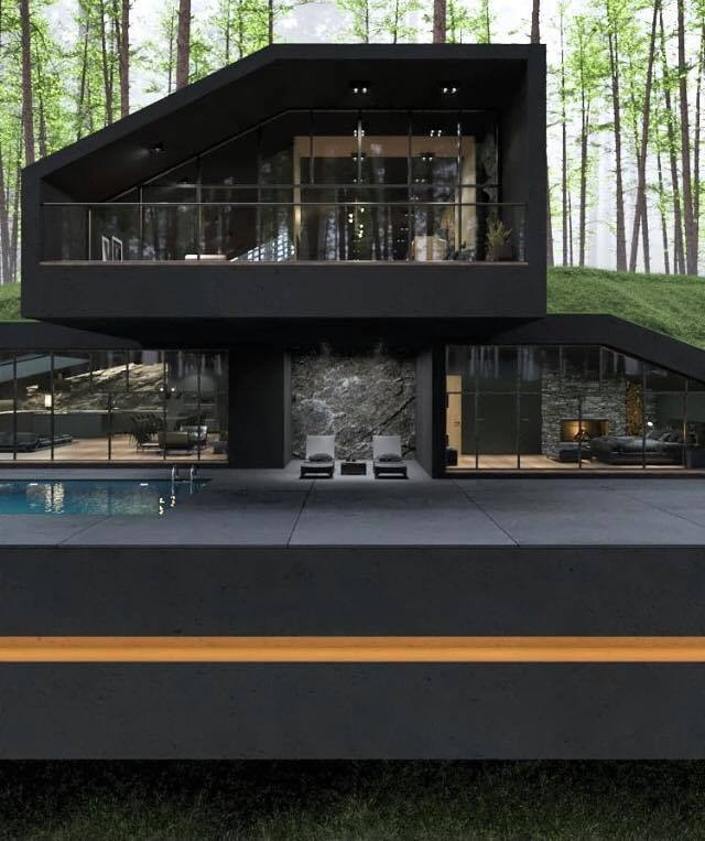 Modern Forest House by Reza Mohtashami (6)