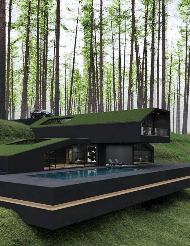 Modern Forest House by Reza Mohtashami (8)