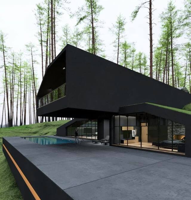 Modern Forest House by Reza Mohtashami (9)