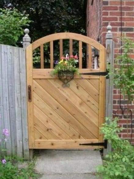 wooden gate ideas (12)