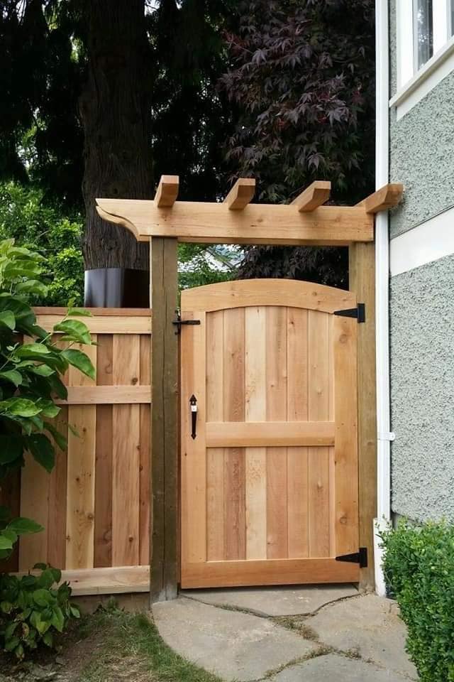 wooden gate ideas (9)