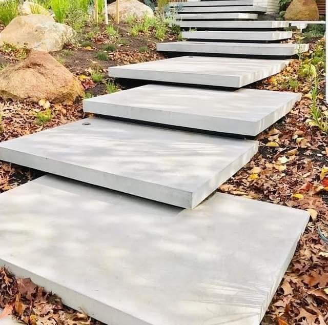 concrete outdoor stair (14)