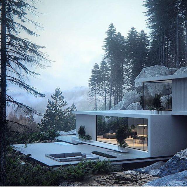 Modern Lake House Designs (10)