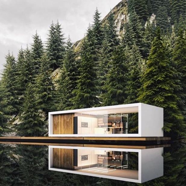 Modern Lake House Designs (5)