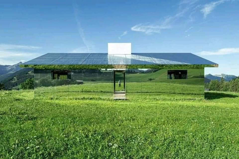 mirrored house cladding (1)