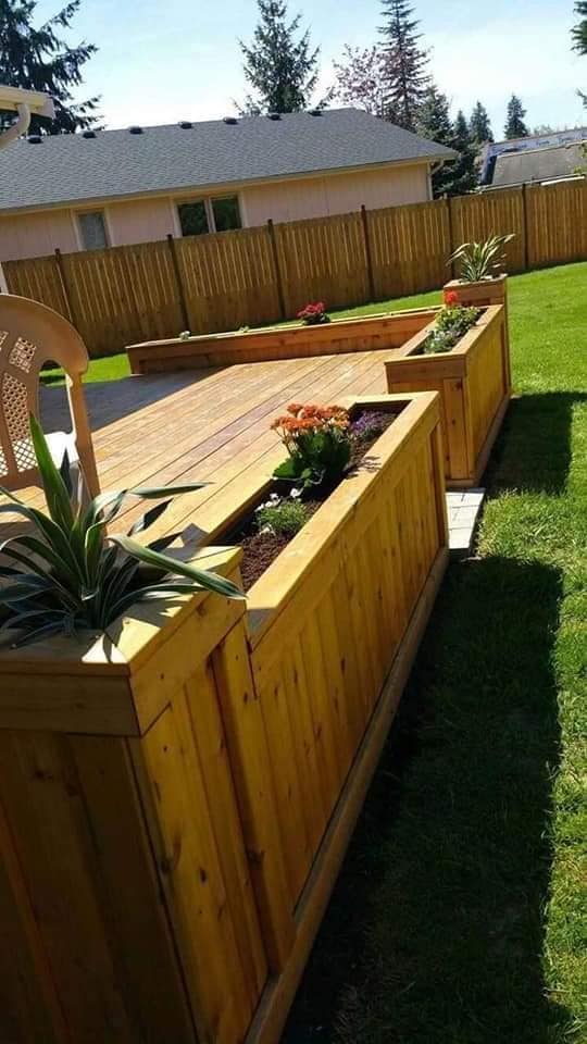 wooden decking ideas (9)