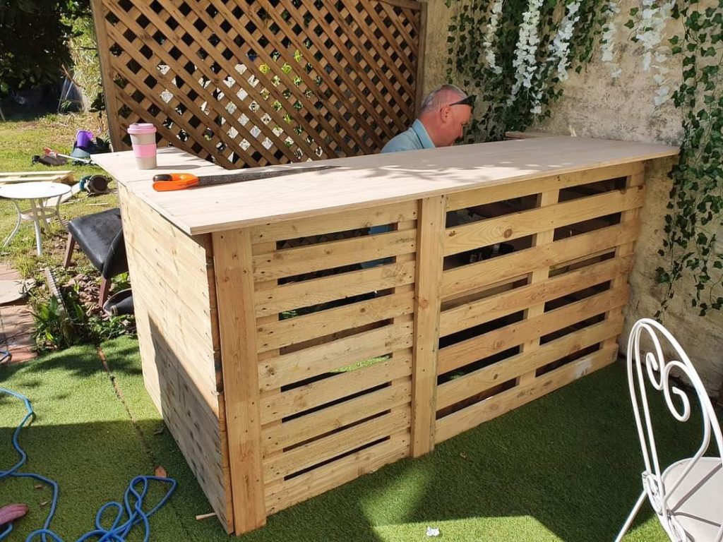 Garden Pallet Bar Design Ideas – How To