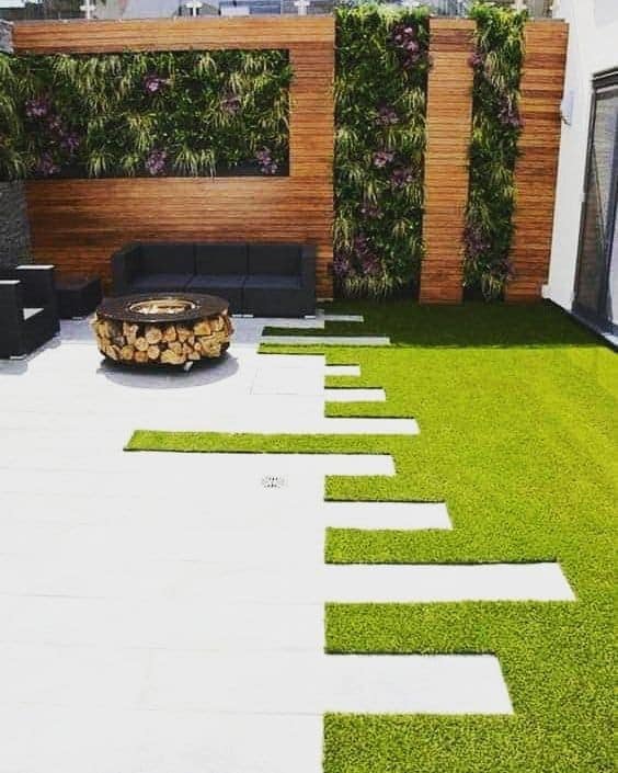 Geometric Lawn Ideas (12)