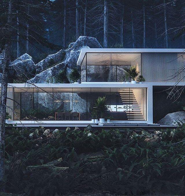 modern forest houses (10)