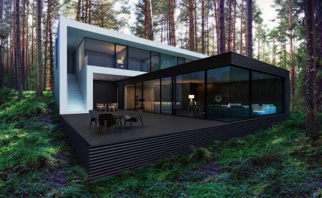 modern forest houses (13)
