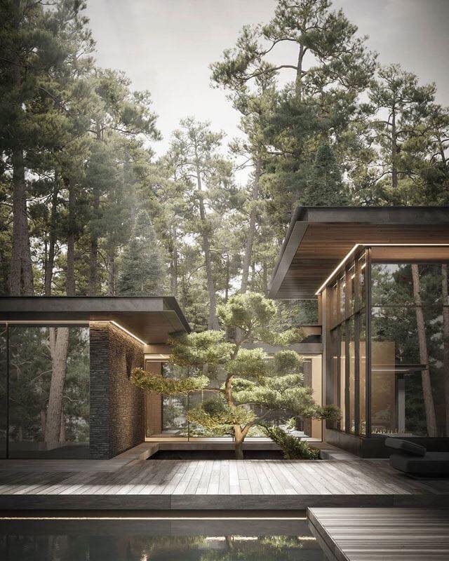 modern forest houses (5)