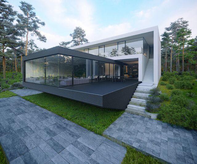 modern forest houses (6)