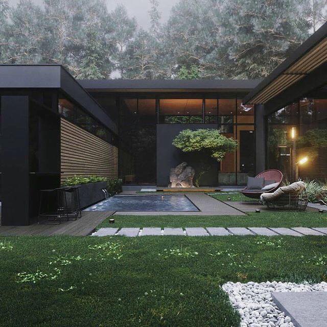 modern forest houses (9)