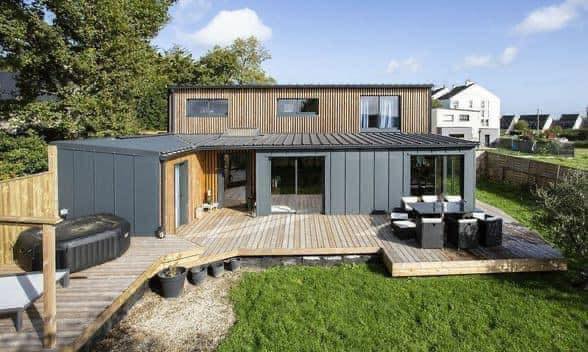 Scottish Shipping Container House Build (7)