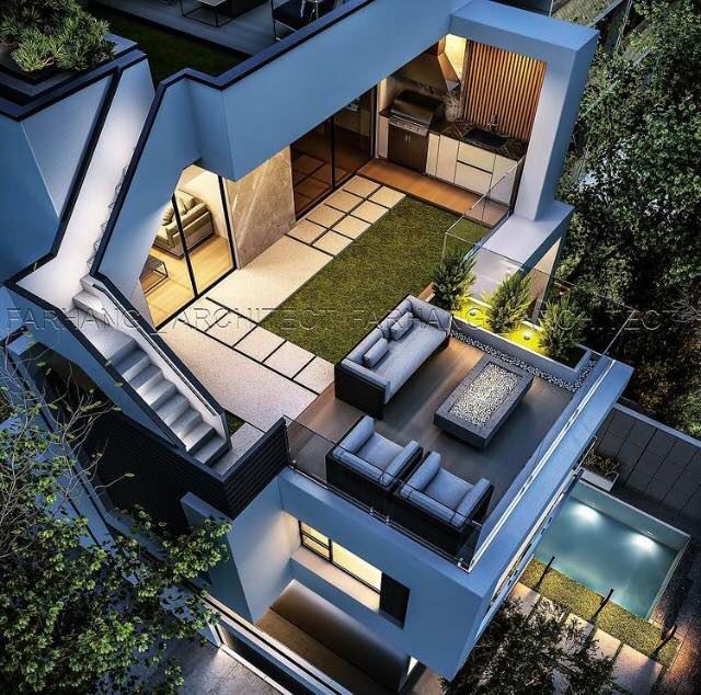 Contemporary Villa in Canada by @farhang_architect (1)