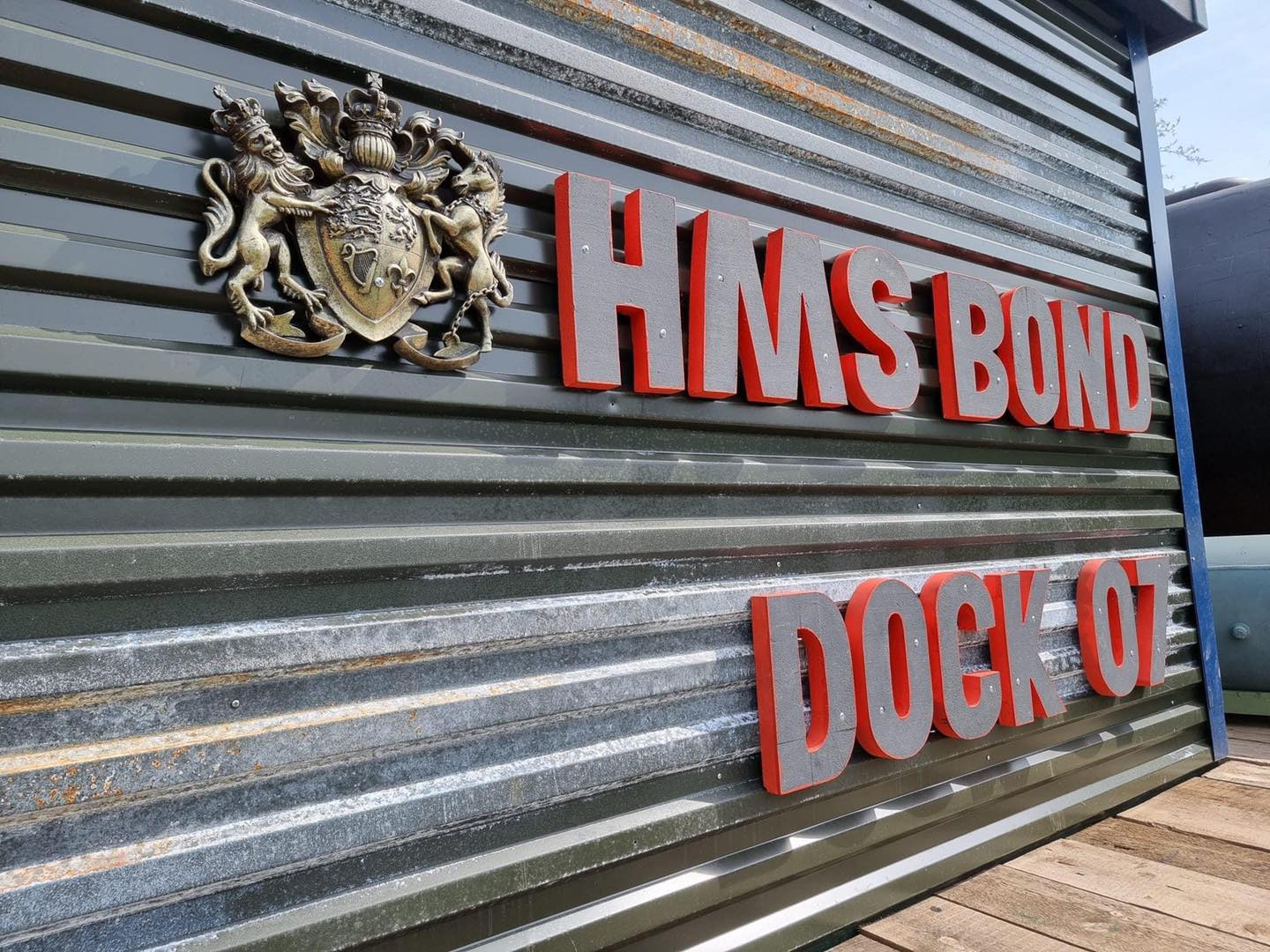 James Bonds Submarine & HMS Dock Summerhouse (3)
